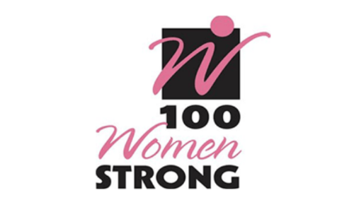 100 women strong logo